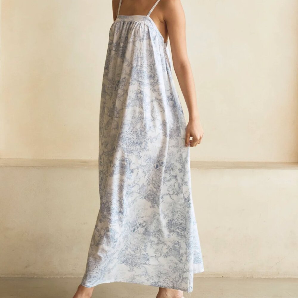 Nothing Fits But Kea Modal Dress - Baby Blue NWT